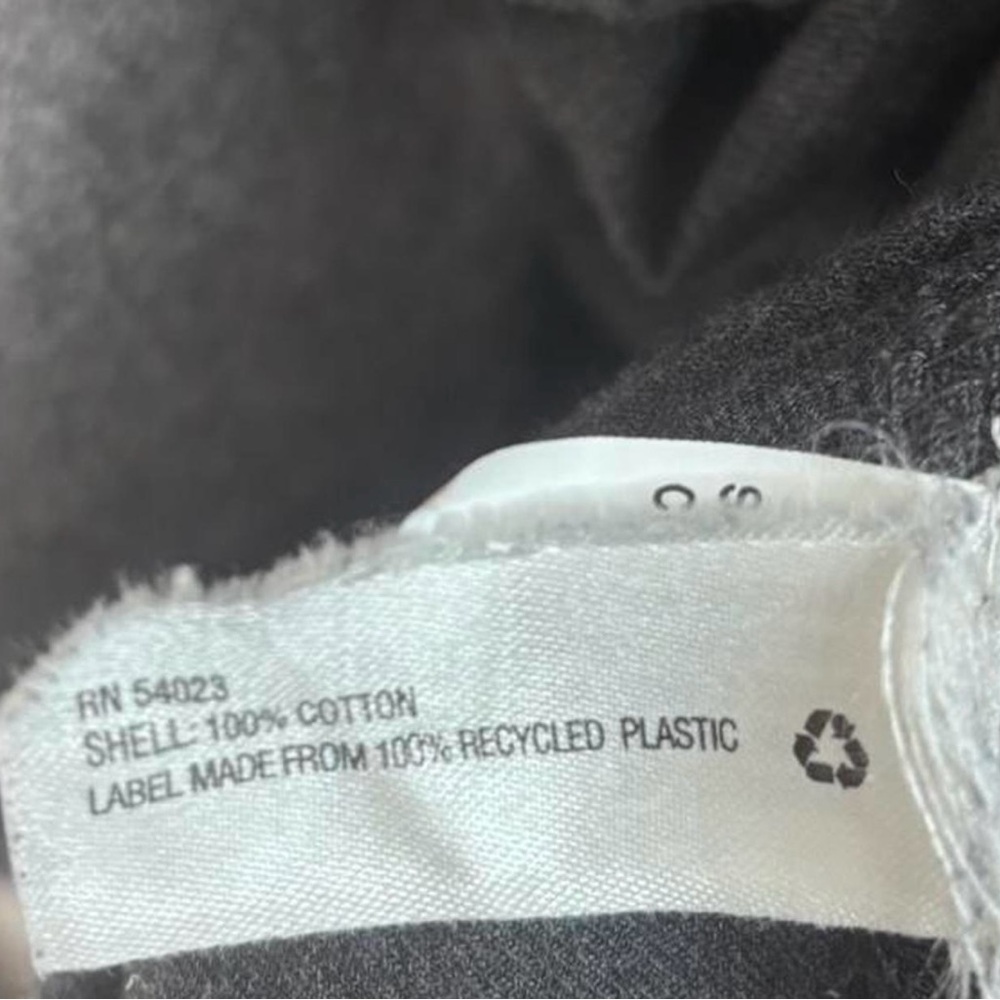GAP Charcoal Grey Long Sleeve Dress, XS - Picture 5 of 6